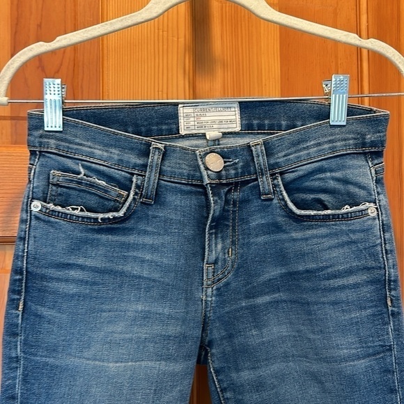 Current/Elliott The Stiletto Skinny Crop Jeans in Powell Size 25 - Picture 4 of 7